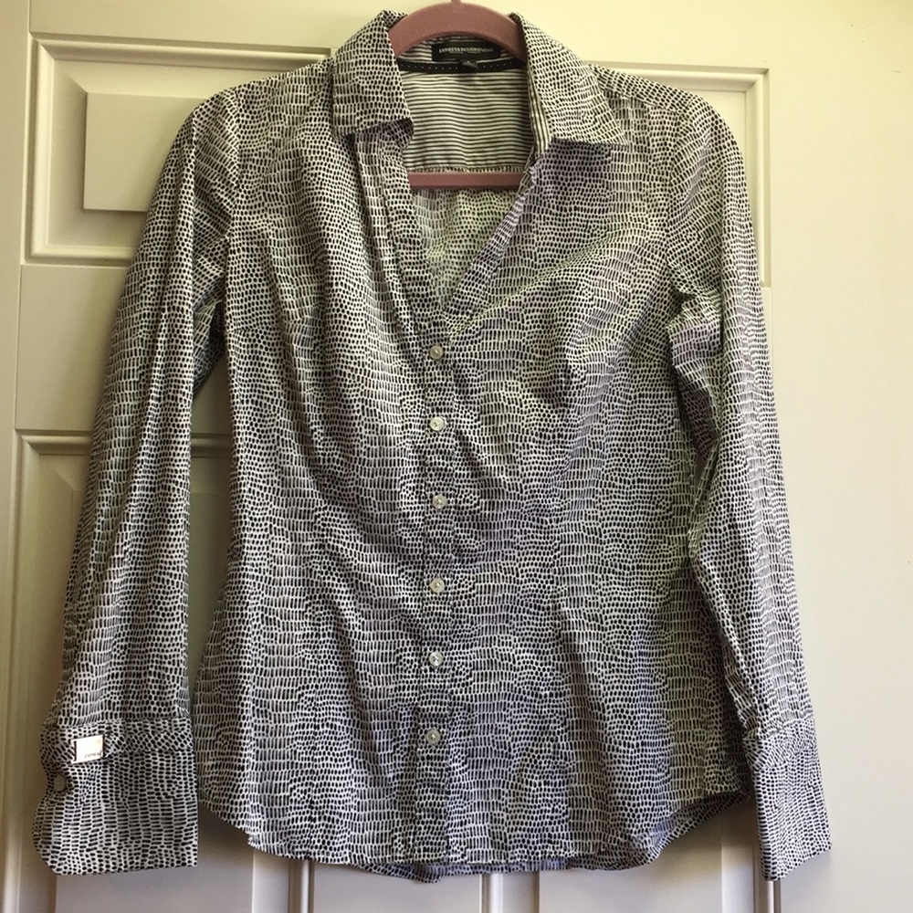 Express Stretch Fitted Shirt S